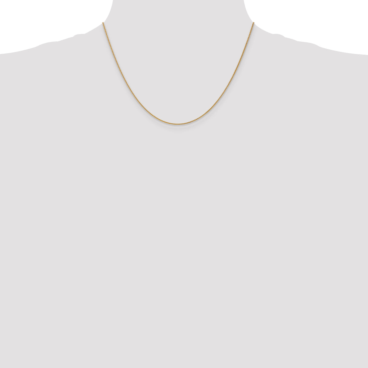 Gold (10K & 14K) Spiga Chain - 10k Yellow Gold / 18 in / 1.05 mm, Lobster