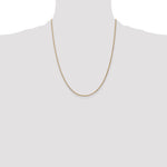 Gold (10K & 14K) Spiga Chain - 10k Yellow Gold / 22 in / 1.25 mm