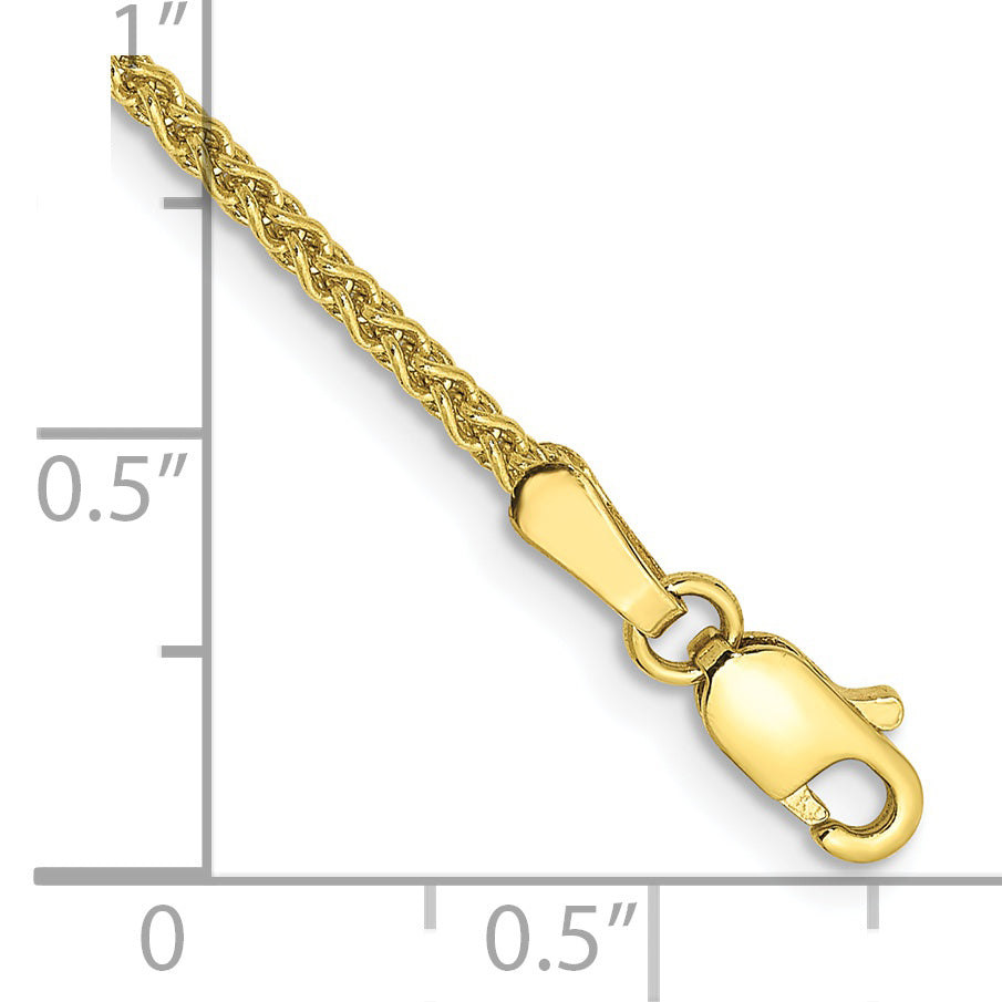 Gold (10K & 14K) Spiga Chain Bracelet - 10k Yellow Gold / 7 in / 1.7 mm