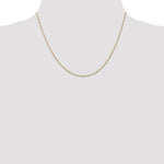 Gold (10K & 14K) Carded Singapore Chain - 14k Yellow Gold / 18 in