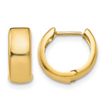 Hinged Hoop Earrings - 10k Yellow Gold