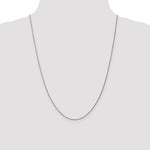 Gold (10K & 14K) Diamond-Cut Machine-Made Rope Chain - 10k White Gold / 16 in / 1.15 mm