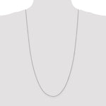 Gold (10K & 14K) Spiga Chain - 10k White Gold / 30 in / 0.85 mm, Lobster