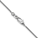 Gold (10K & 14K) Spiga Chain - 10k White Gold / 16 in / 1.05 mm, Lobster