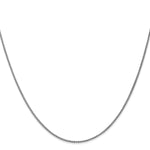 Gold (10K & 14K) Spiga Chain - 10k White Gold / 16 in / 1.25 mm