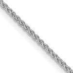 Gold (10K & 14K) Spiga Chain - 10k White Gold / 16 in / 1.25 mm
