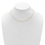 Leslie's Gold Flat Cable Adjustable Chain - 14k Yellow Gold / 18 in / 1.4 mm