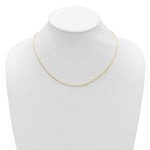 Leslie's Gold Flat Cable Adjustable Chain - 14k Yellow Gold / 18 in / 1.4 mm