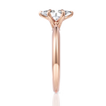 Beatrice Marquise Cut Lab Grown Diamond 18Kt Rose Gold Engagement Ring - View 4