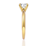 Beatrice Oval Cut Lab Grown Diamond 18Kt Yellow Gold Engagement Ring - View 4