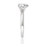Beatrice Pear Cut Lab Grown Diamond 18Kt White Gold Engagement Ring - View 4