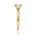 Beatrice Radiant Cut Lab Grown Diamond 18Kt Yellow Gold Engagement Ring - View 4