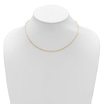 Leslie's Gold Flat Cable Adjustable Chain - 14k Yellow Gold / 18 in / 1.7 mm