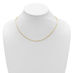 Leslie's Gold Flat Cable Adjustable Chain - 14k Yellow Gold / 18 in / 1.7 mm