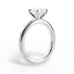 Allison Princess Cut Lab Grown Diamond 18Kt White Gold Engagement Ring - View 4