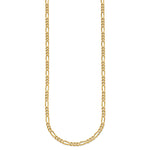 Herco Gold Solid Figaro Chain - 3.5 mm / 18 in