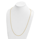 Herco Gold Diamond-Cut Flat Oval Link Chain - 14k Yellow Gold / 2.2 mm / 30 in