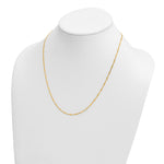 Herco Gold Diamond-Cut Fancy Link Chain - 20 in