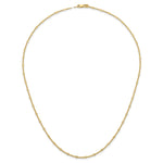 Herco Gold Diamond-Cut Fancy Link Chain - 20 in