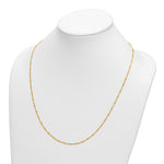 Herco Gold Diamond-Cut Fancy Link Chain - 24 in