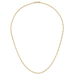 Herco Gold Diamond-Cut Fancy Link Chain - 24 in