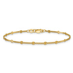 Herco Gold Diamond-Cut Fancy Link Chain Bracelet