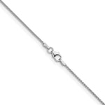 Herco Gold Solid Spiga Chain - 14k White Gold / 1.3 mm / 16 in