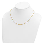 Herco Gold Solid Spiga Chain - 14k Yellow Gold / 1.3 mm / 18 in