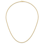 Herco Gold Solid Spiga Chain - 14k Yellow Gold / 1.7 mm / 20 in