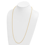 Herco Gold Solid Spiga Chain - 14k Yellow Gold / 2.1 mm / 30 in