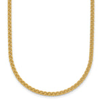 Herco Gold Solid Spiga Chain Bracelet - 14k Yellow Gold / 2.5 mm / 7 in