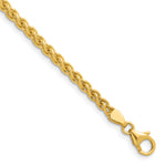 Herco Gold Solid Spiga Chain - 14k Yellow Gold / 3.3 mm / 16 in