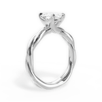 Bianca Marquise Cut Lab Grown Diamond 18Kt White Gold Engagement Ring - View 3