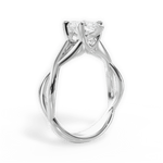 Aubrey Marquise Cut Lab Grown Diamond Platinum Engagement Ring - View 2