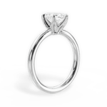 Abigail Marquise Cut Lab Grown Diamond 14Kt White Gold Engagement Ring - View 3