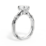 Claire Marquise Cut Lab Grown Diamond 18Kt White Gold Engagement Ring - View 4