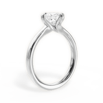Ashley Princess Cut Lab Grown Diamond 18Kt White Gold Engagement Ring - View 4