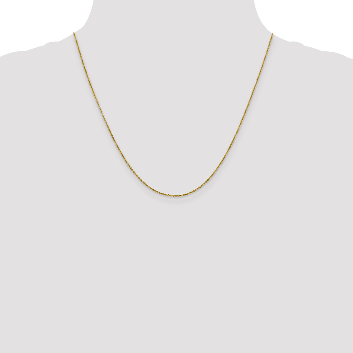 Leslie's 14K 1.1mm Flat Cable Chain - 20 inch