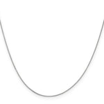 Leslie's (10K & 14K) Baby Box Chain - 14k White Gold / 16 in / Spring Ring