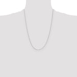 Leslie's (10K & 14K) Baby Box Chain - 14k White Gold / 24 in / Spring Ring