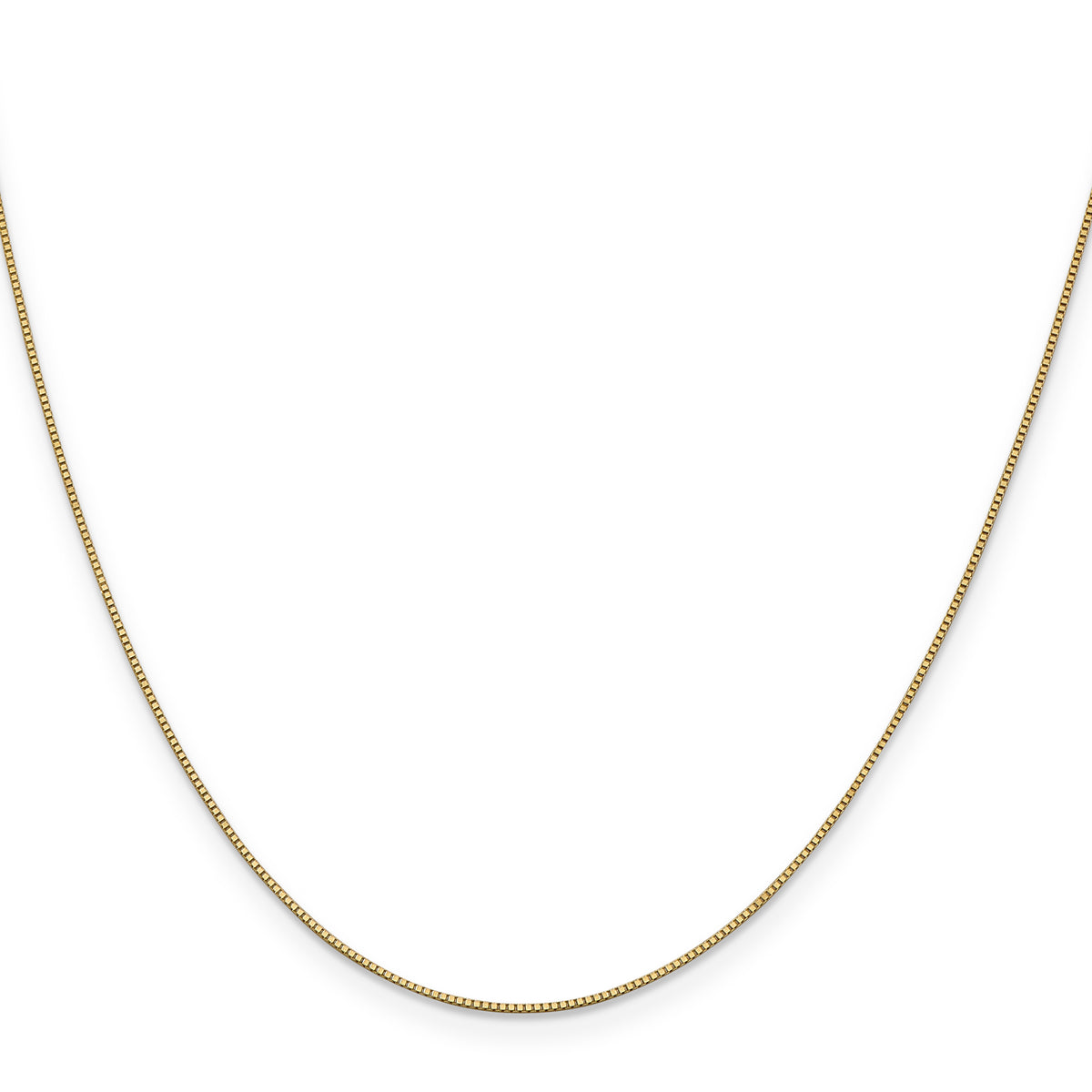 Leslie's 14K .7mm Box Chain - 16 inch