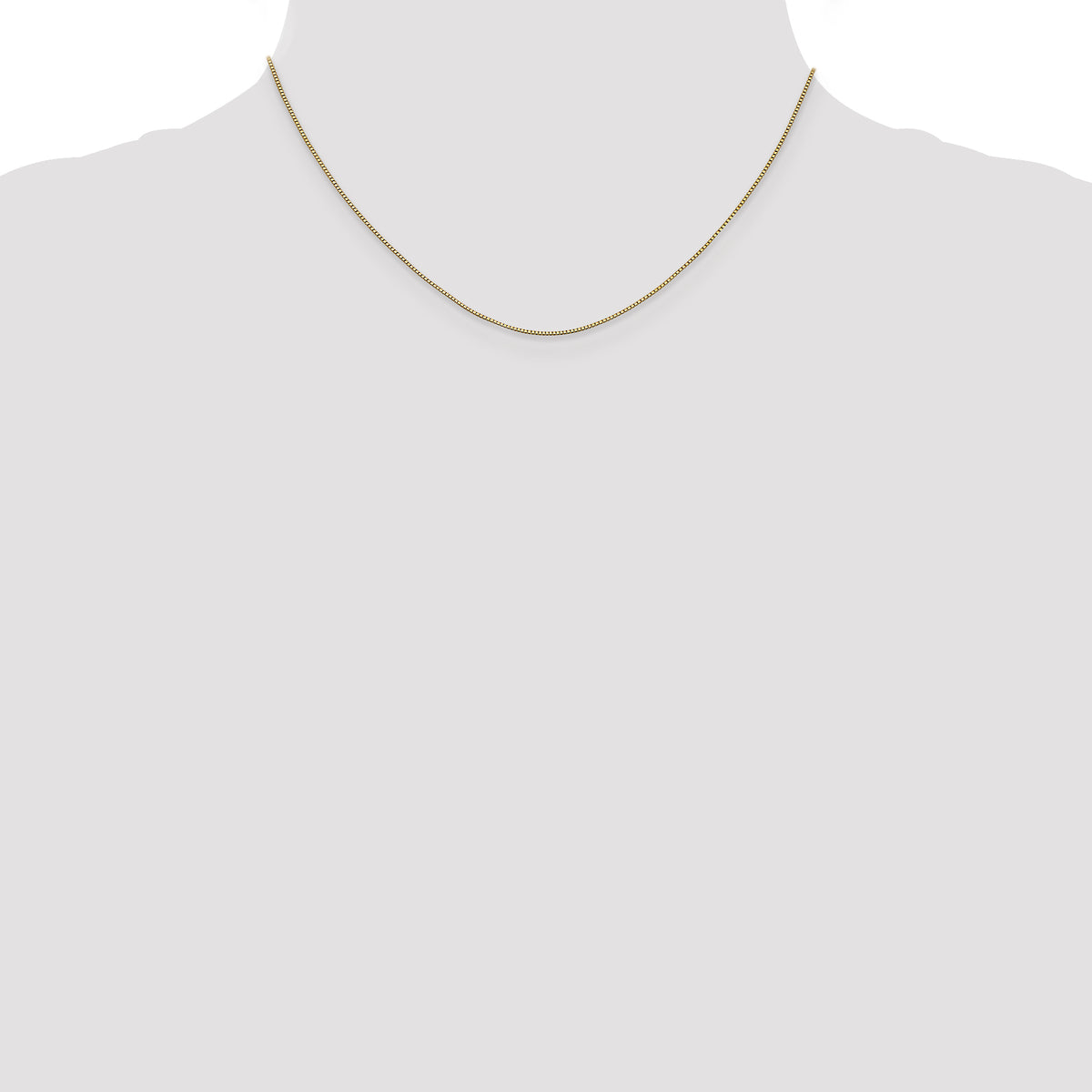 Leslie's 14K .7mm Box Chain - 16 inch