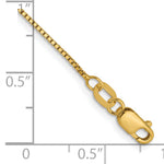 Leslie's 14K .7mm Box Chain Bracelet