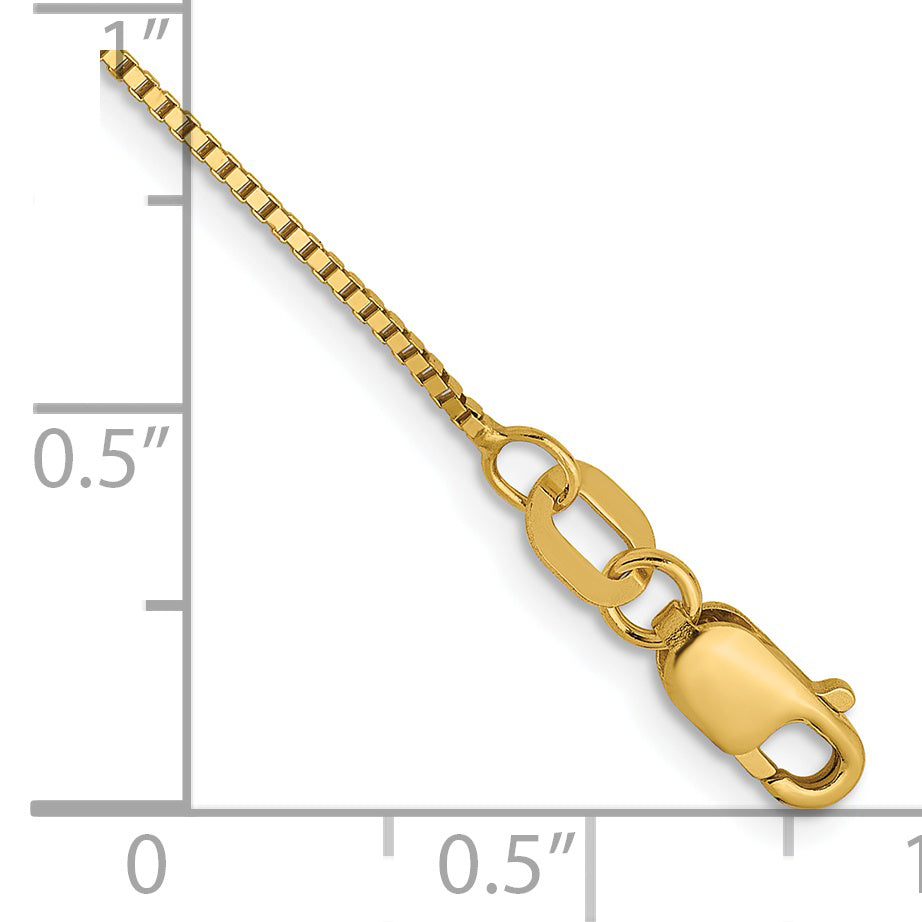 Leslie's 14K .7mm Box Chain Bracelet