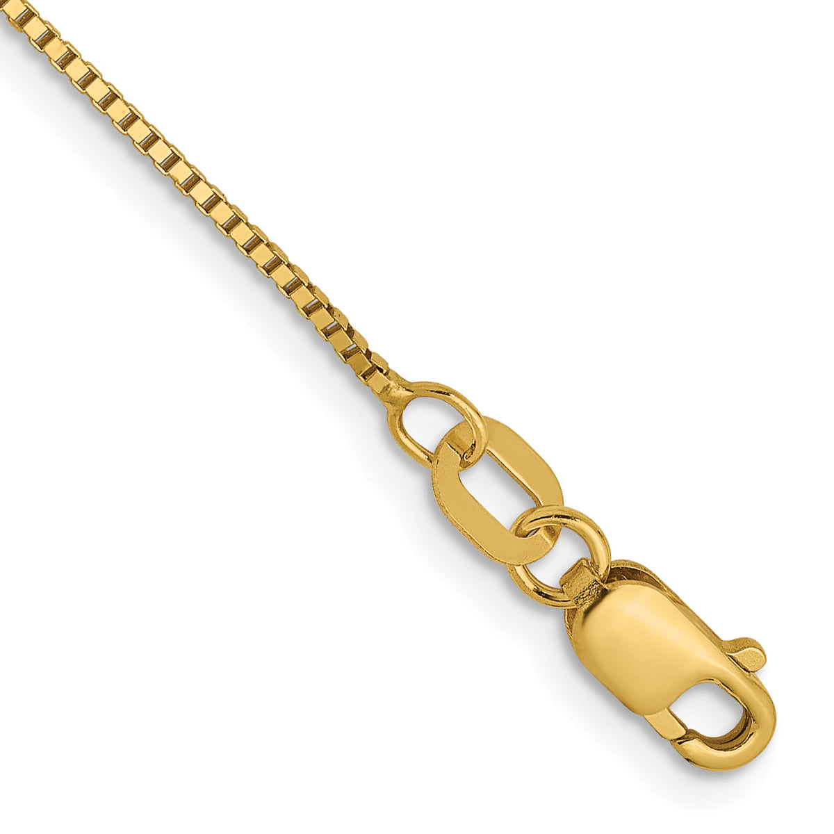 Leslie's 14K .7mm Box Chain Bracelet