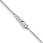 Leslie's 14K White Gold 1.1mm Flat Cable Chain - 16 inch