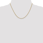 Leslie's 14K 1mm Sparkle Singapore Chain - 18 inch