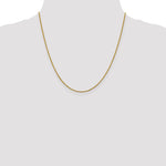 Leslie's 14K 1mm Sparkle Singapore Chain - 20 inch