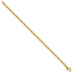 HERCO Gold Flat Paperclip Bracelet - 18k Yellow Gold / 7.5 in
