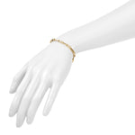 HERCO Gold Flat Paperclip Bracelet - 14k Yellow Gold / 7.5 in